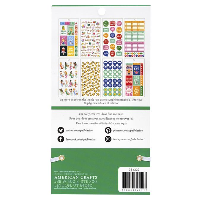 Happy Planner Sticker Book Pebbles 1062
