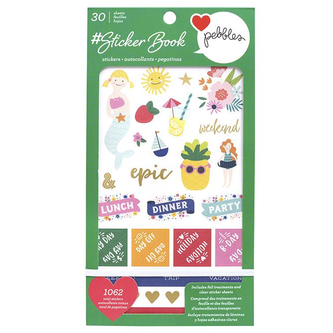Happy Planner Sticker Book Pebbles 1062