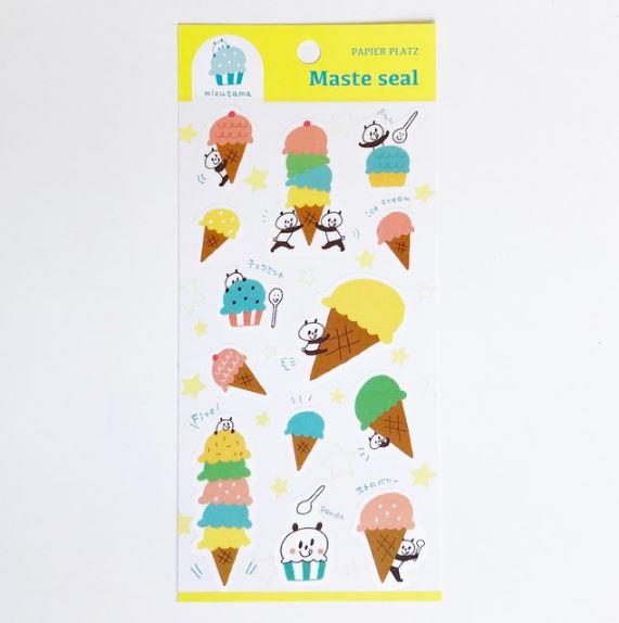 Papier Platz Mizutama Maste Seal Ice Cream