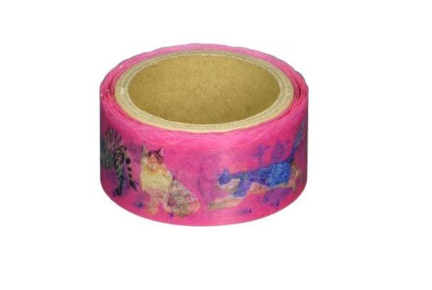 Round Top Masking Tape Cat