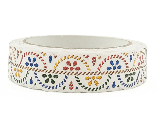 Pavilio Stitch Die Cut Lace Tape Jolly