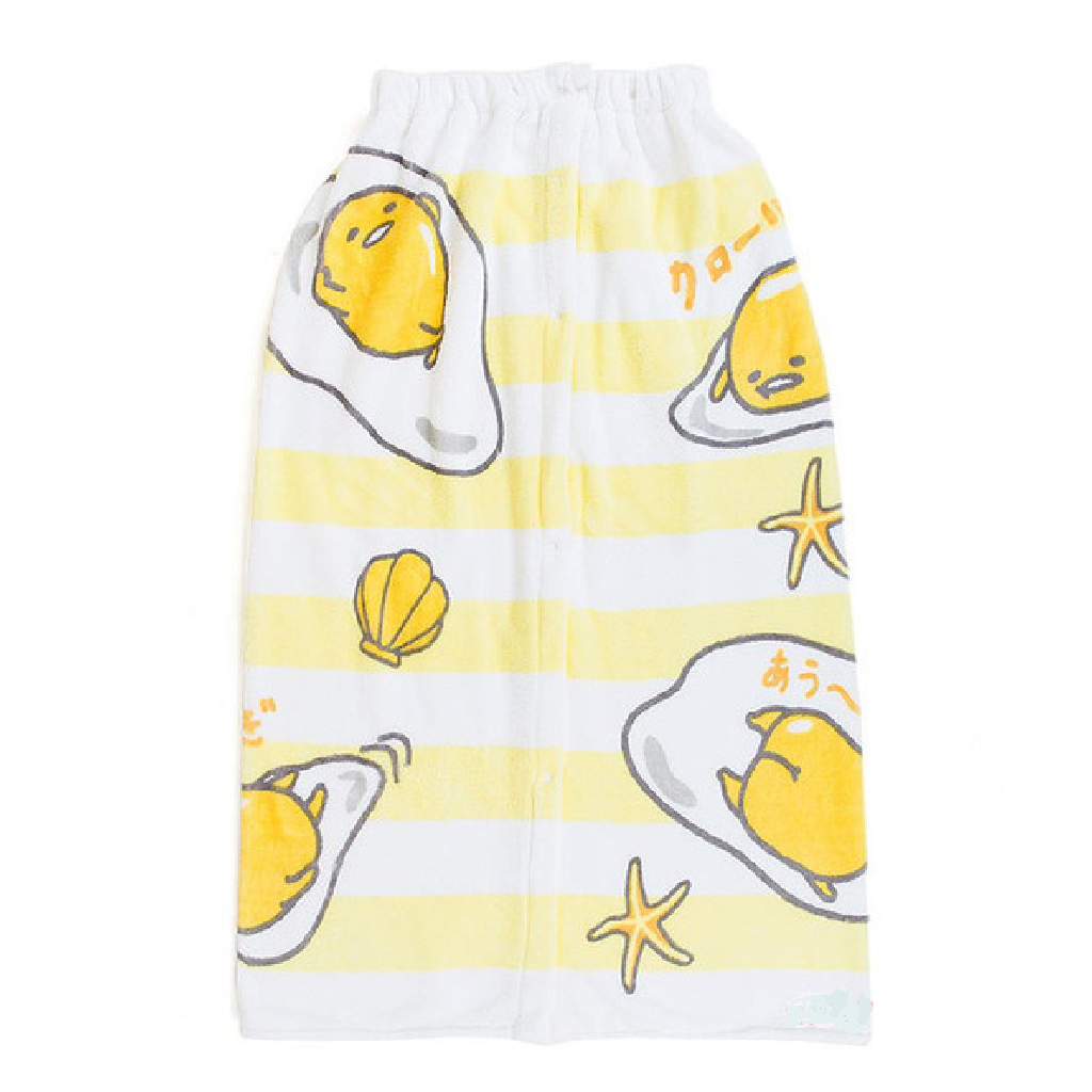 Gudetama Skirt Gown Towel