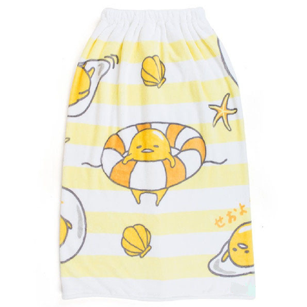 Gudetama Skirt Gown Towel