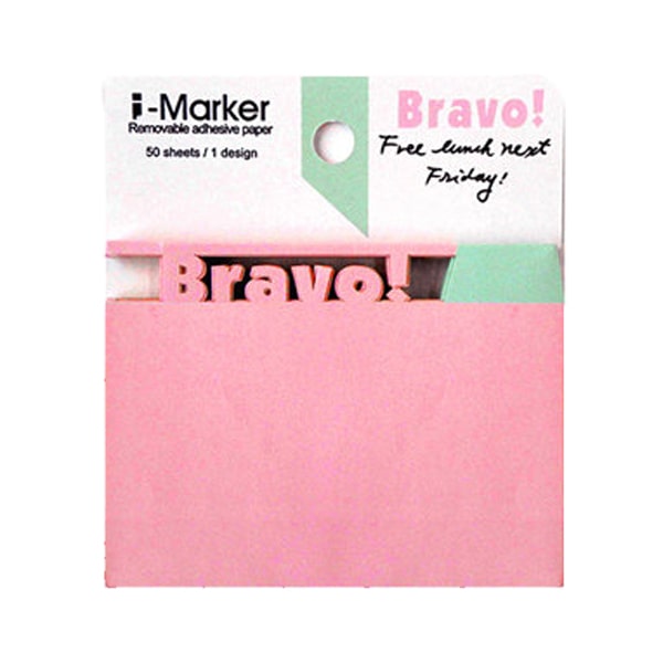 I Marker Colorful Sticky Note