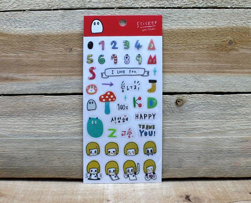 Ethos Morita Daily Transparent Sticker