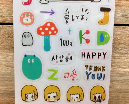 Ethos Morita Daily Transparent Sticker