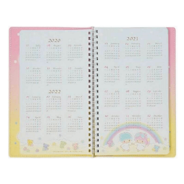 Little Twin Stars Schedule Book 2021 - B6