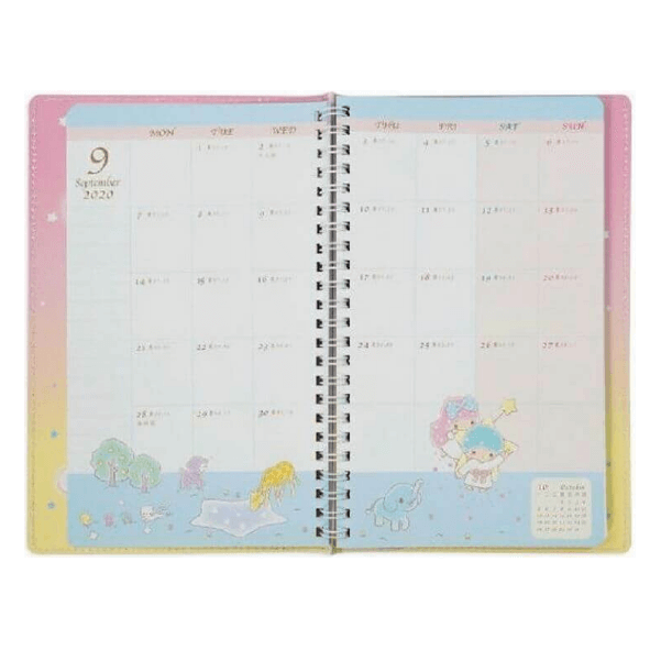Little Twin Stars Schedule Book 2021 - B6