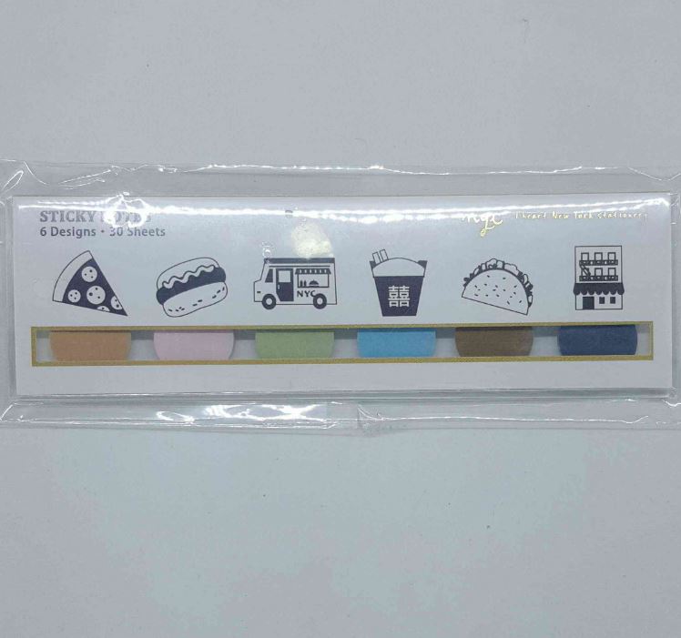 Sticky Notes I Heart New York - Fast Food