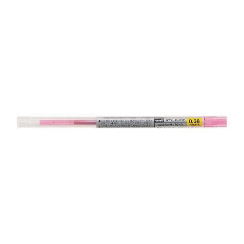 Refill Uniball Gel Ink Ballpoint Pen 0.38 Mm Rose Pink