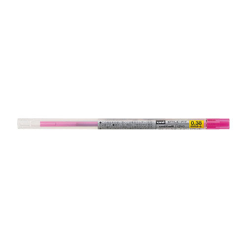 Refill Uniball Gel Ink Ballpoint Pen 0.38mm Baby Pink