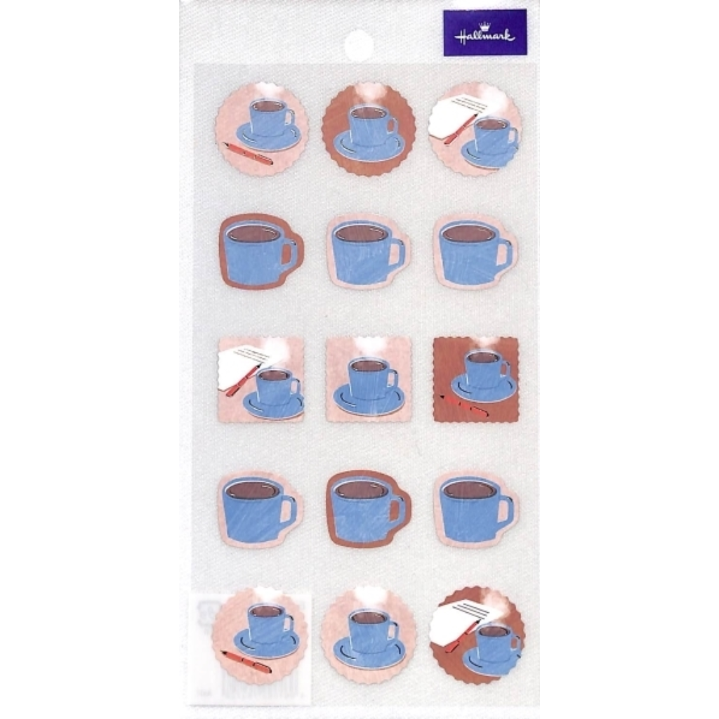 Hallmark Sticker Hot coffe