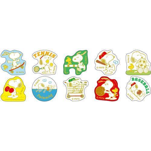 Flake Masking Sticker Snoopy Sport Orange