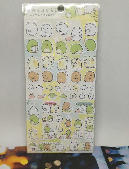 San-X Sumikko Gurashi Sticker Yellow