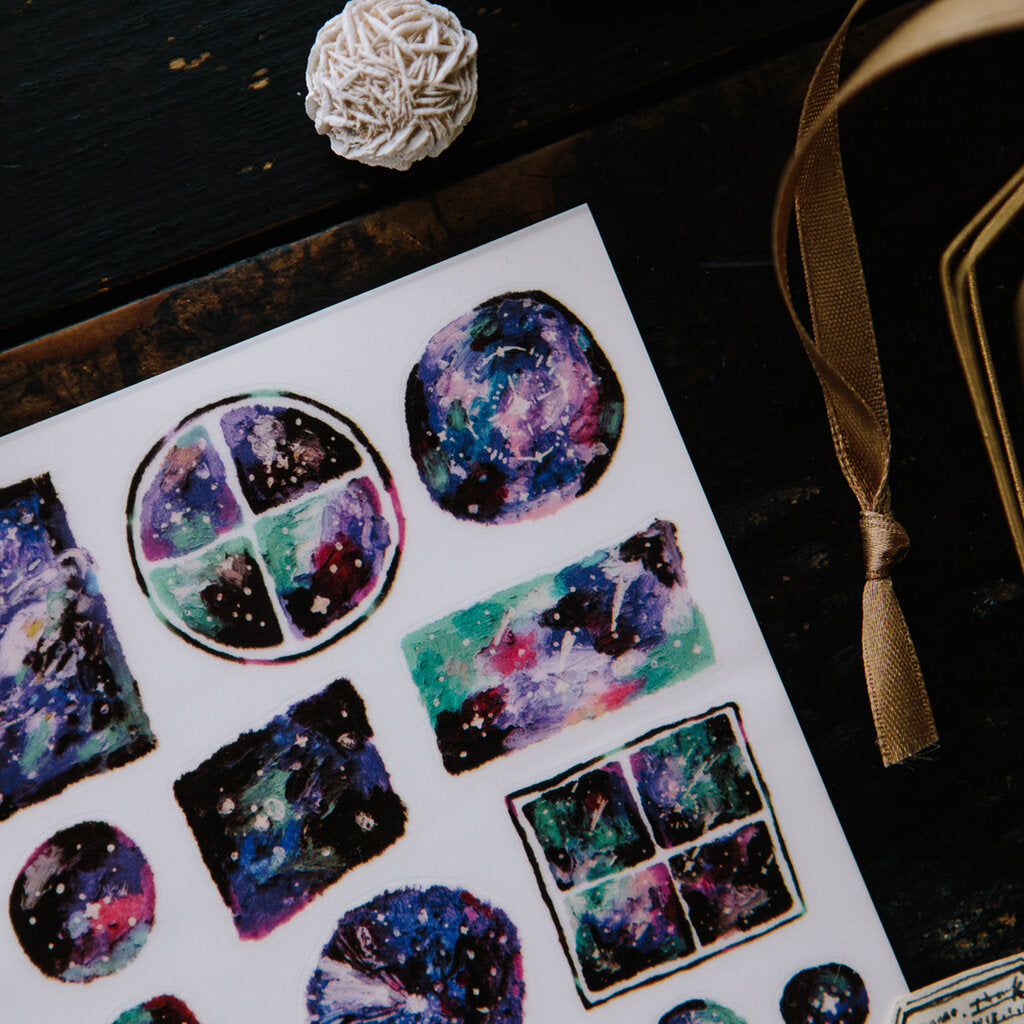 OURS Print On Stickers Deep Starry Sky