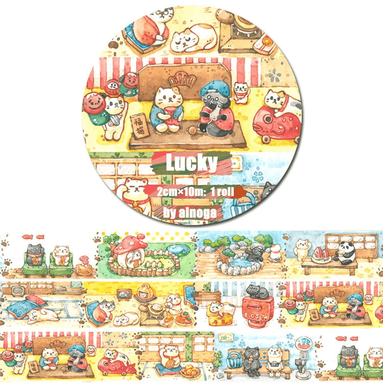 Washi Tape Lucky - Playing With Friends