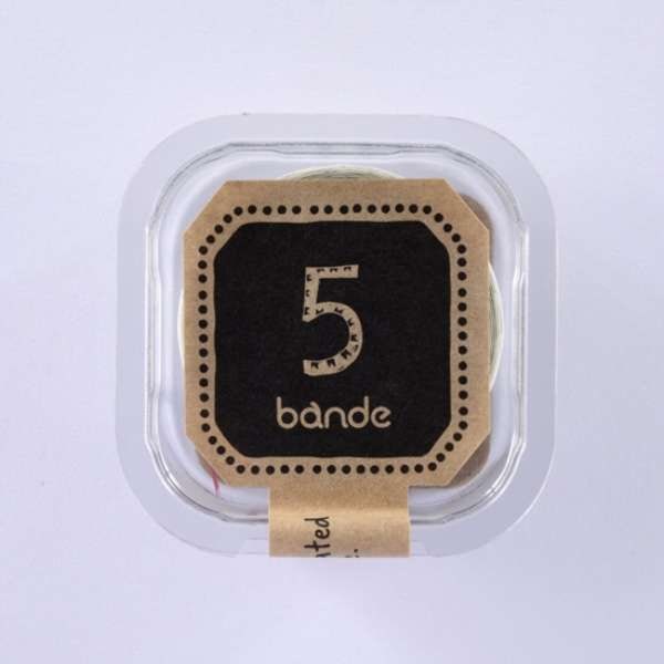 Bande Box Masking Roll Sticker Number 5