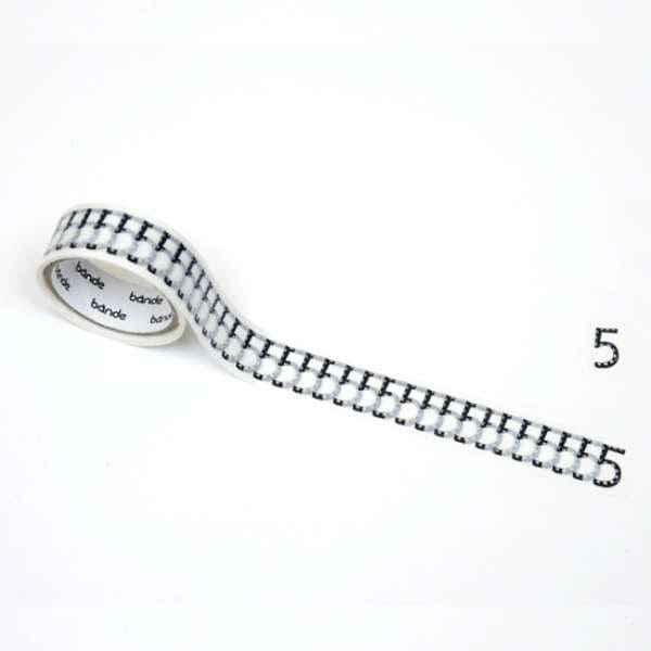 Bande Box Masking Roll Sticker Number 5