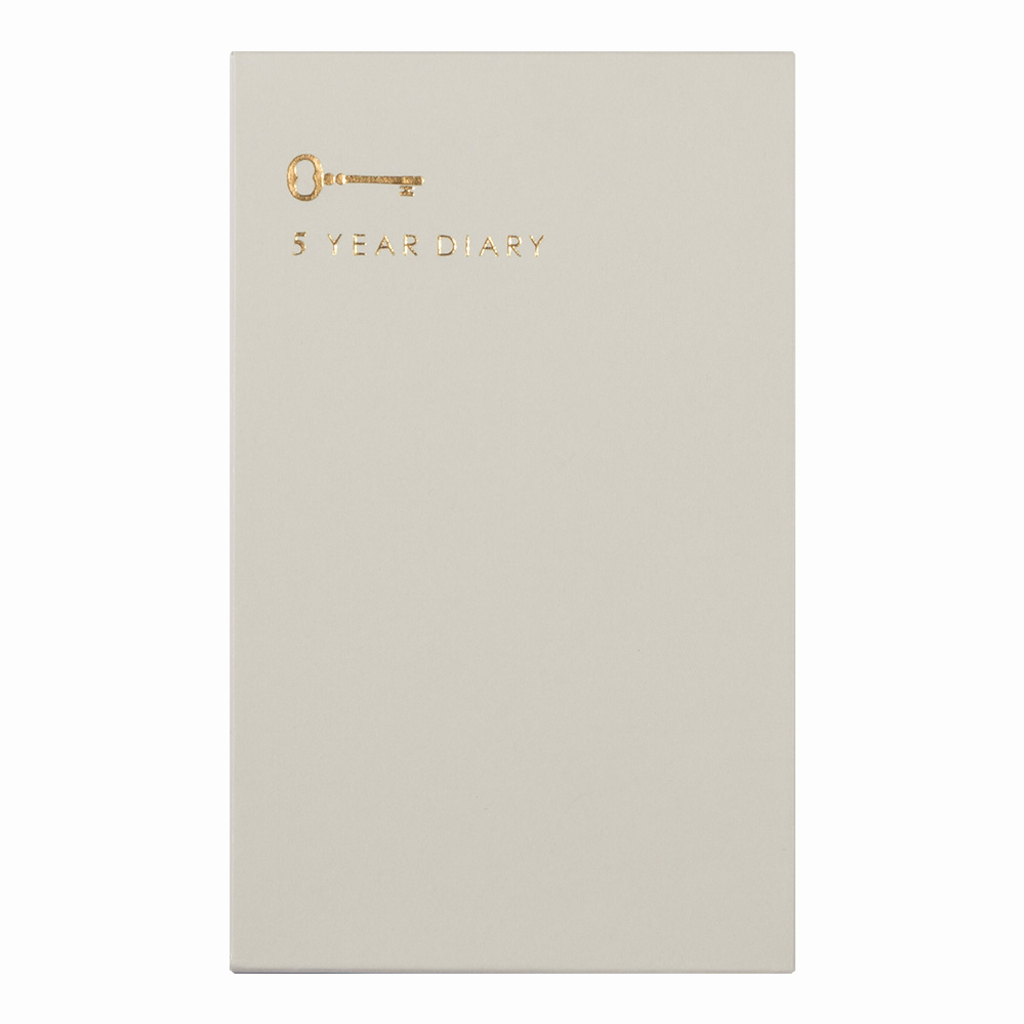 Midori 5 Years Diary Door Red