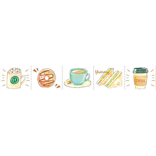Pine Book Washi Tape - Cafe