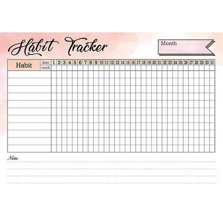 Planner Memo My Journal Habit Tracker