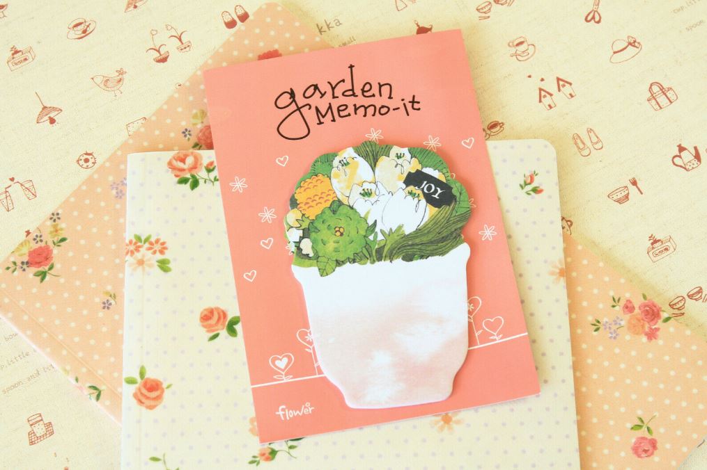 Sticky Note Garden Memo It - Peach