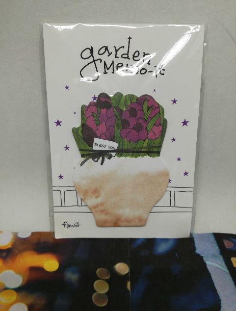 Sticky Note Garden Memo It - White
