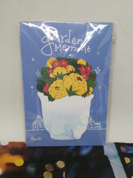 Sticky Note Garden Memo It - Light Blue