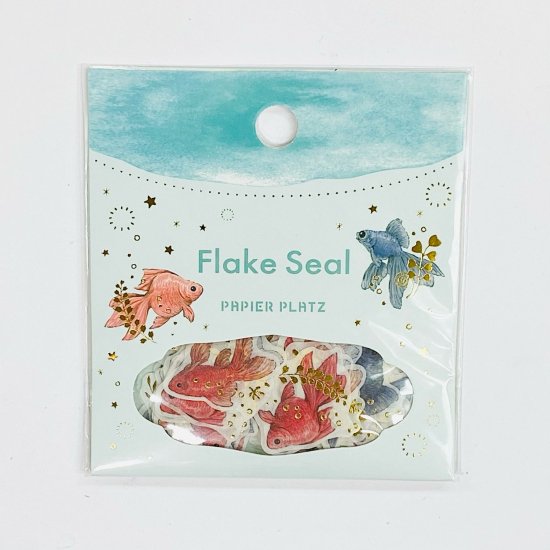 PAPIER PLATZ Flake Seal Love Goldfish