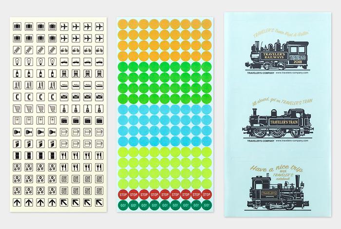 Travelers Notebook Customized Sticker Set For Diary 2018