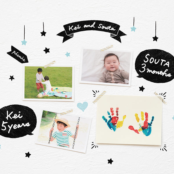 Midori Wall Sticker Static Electricity Balloon Pattern