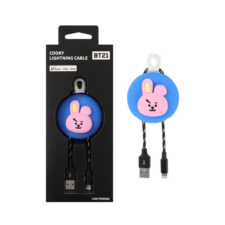 BT21 Charge &amp; Data Lightning Cable COOKY