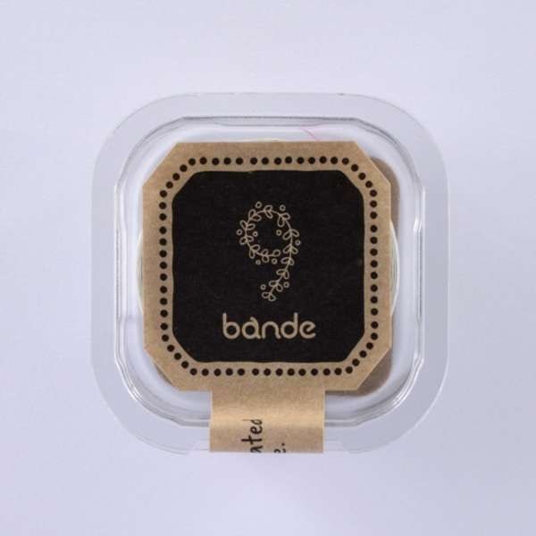 Bande Box Masking Roll Sticker Number 9