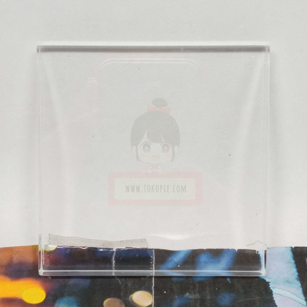 Acrylic Block 9 X 9 cm