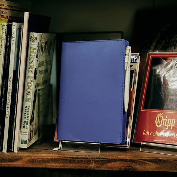 Hobonichi A5 Size Cover BS Lite Blue Colored