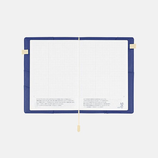 Hobonichi A5 Size Cover BS Lite Blue Colored