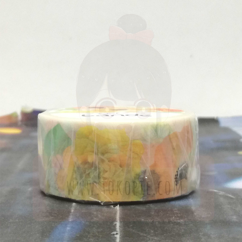 Bande March&#39;e Masking Tape - Anemone Bouquet