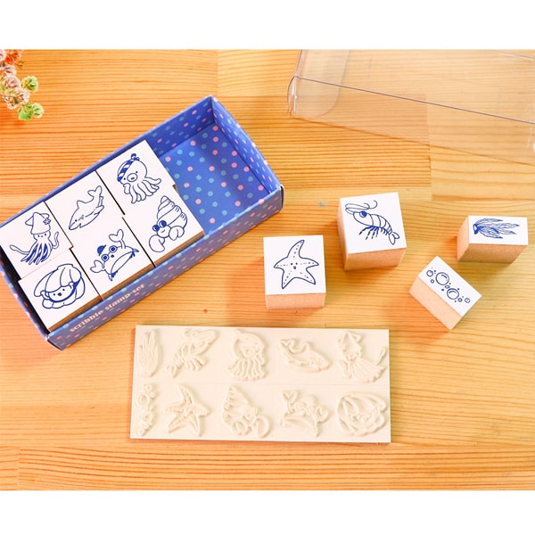 MICIA Scribble Stamp Set - Atlantic Party
