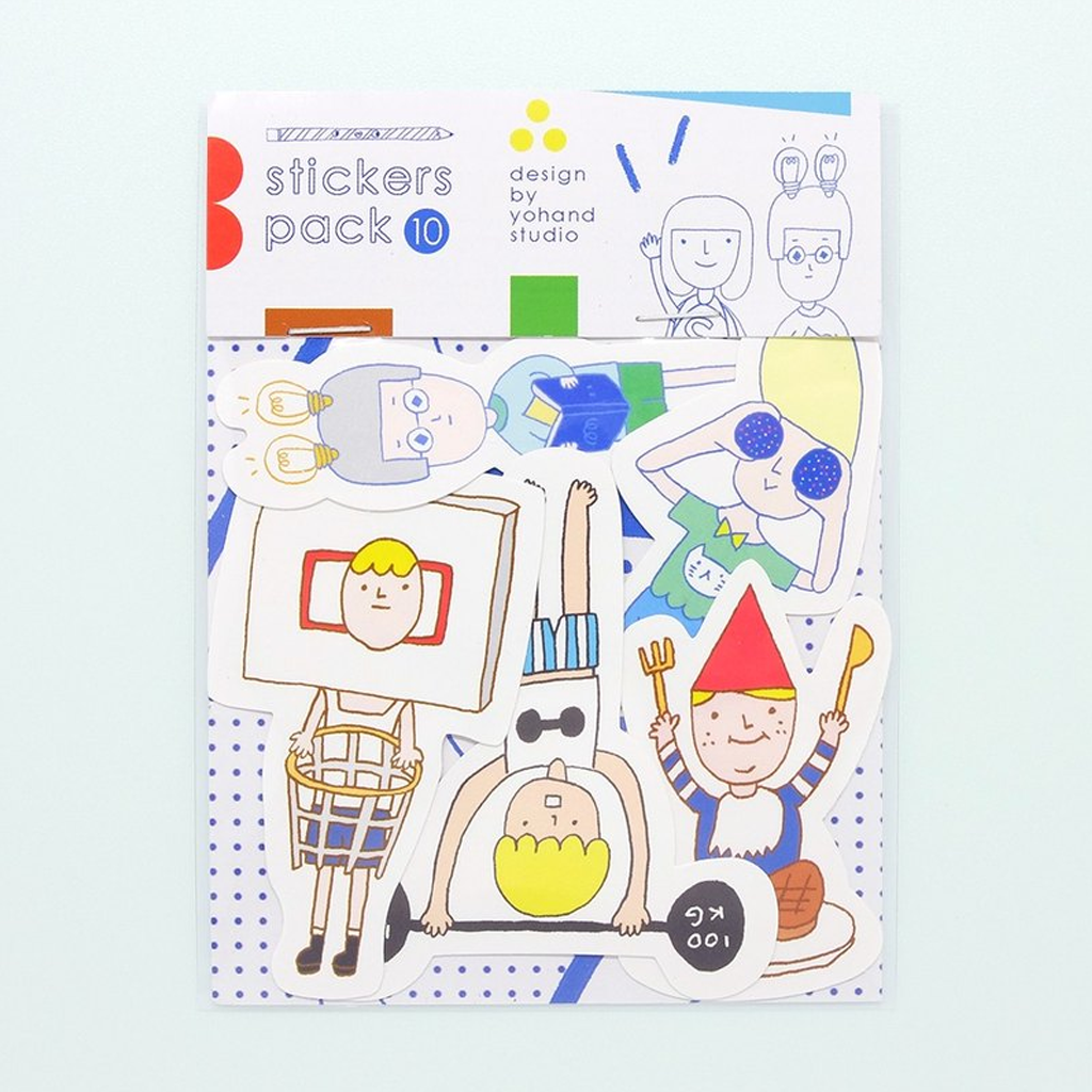 Yohand Studio Medium Sticker Set - Boys
