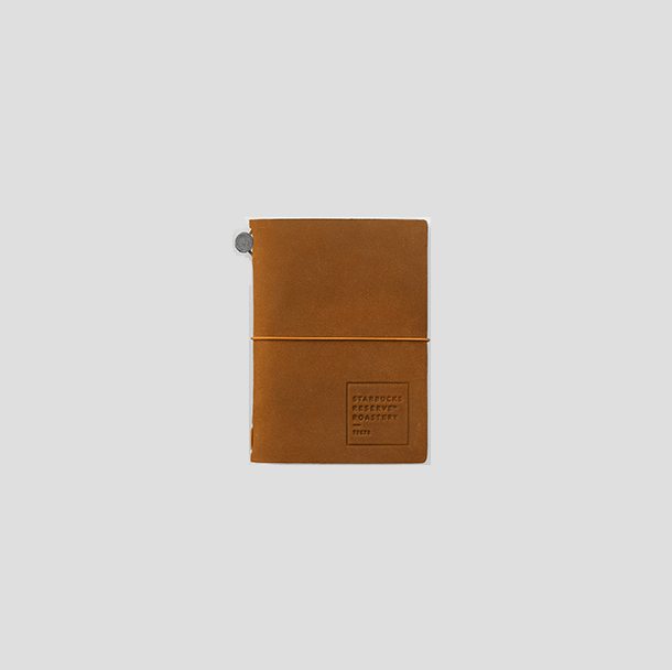 Traveler's Notebook Starbucks Roastery Passport Camel - tokopie