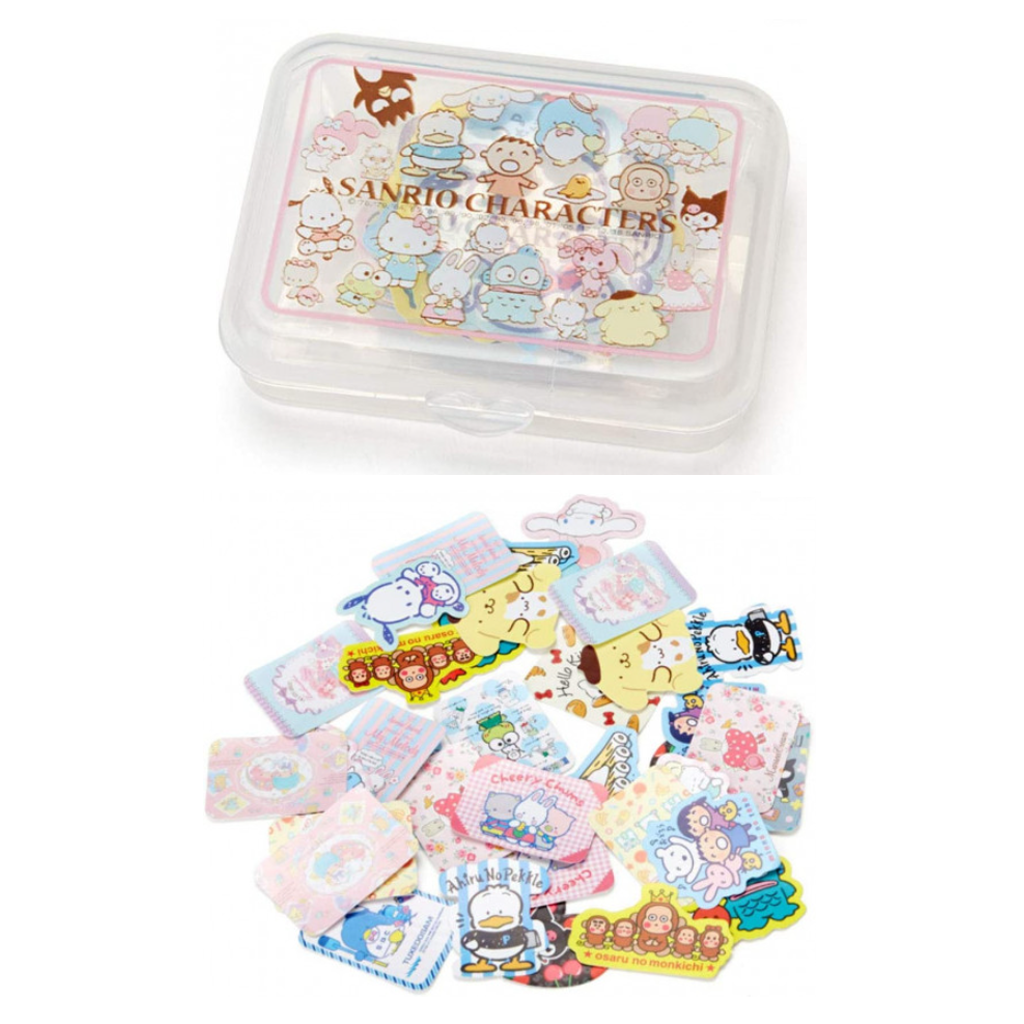 Flake Sticker Mini Box Sanrio Characters