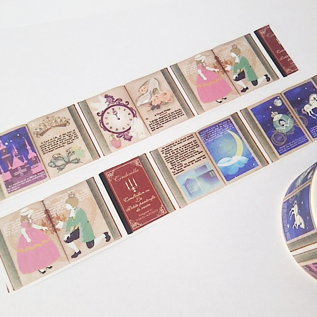 Tokyo Antique Masking Tape - Cinderella (Fairy Tale Series)