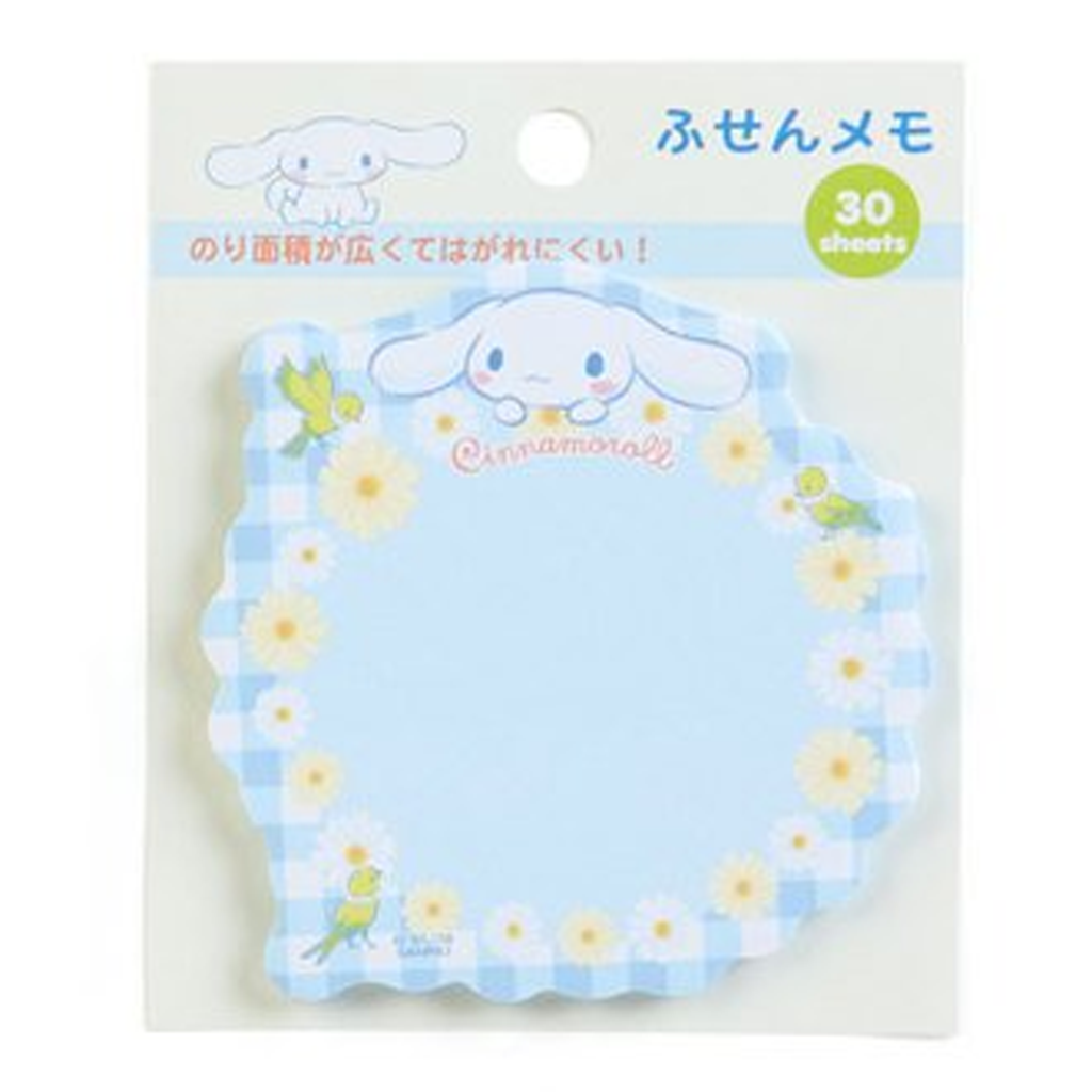 Sticky Note Sanrio Character Flowers Cinnamoroll
