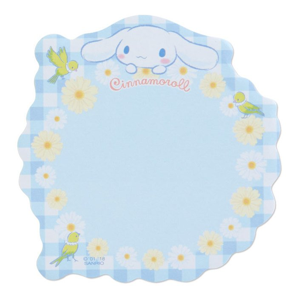 Sticky Note Sanrio Character Flowers Cinnamoroll