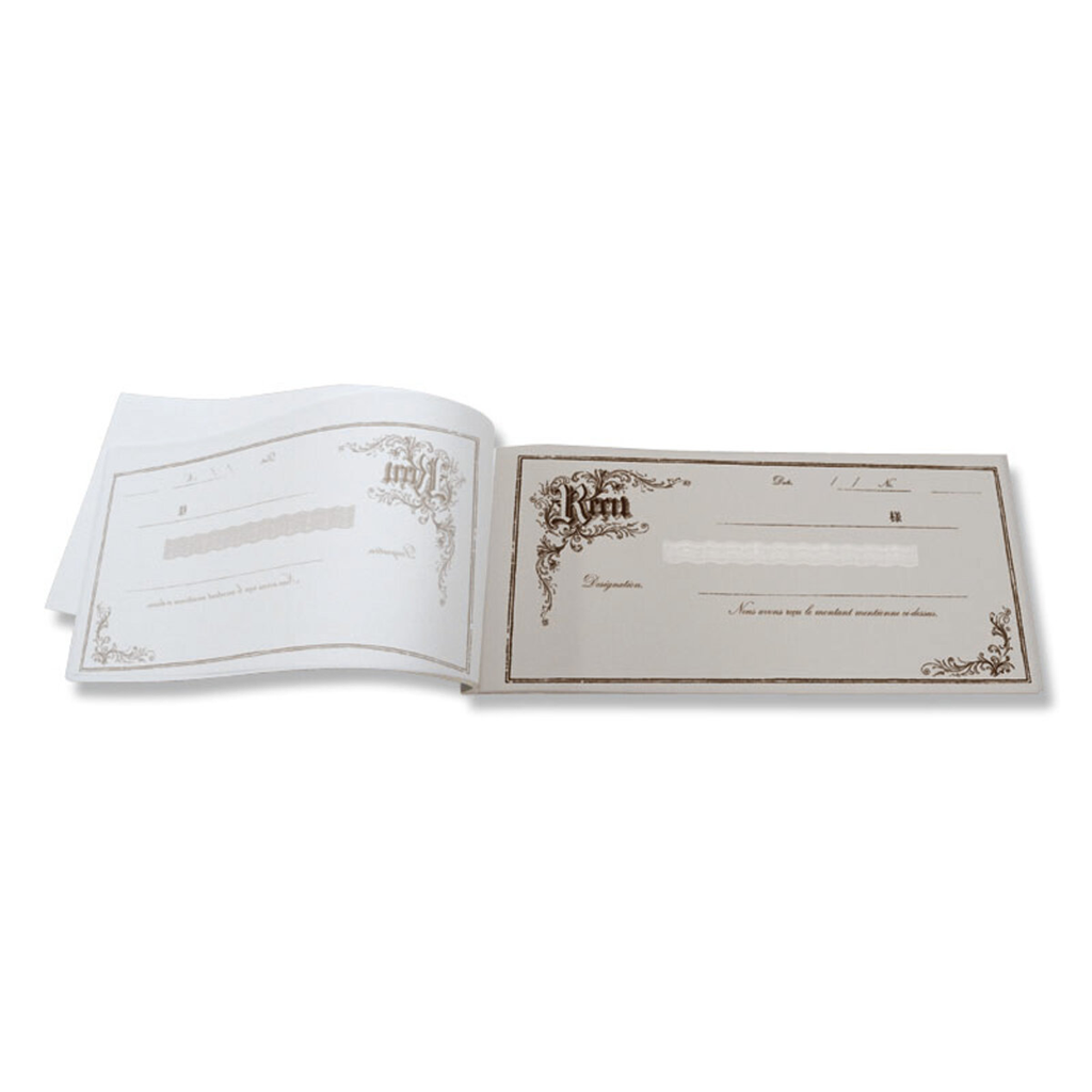 Ryo Classical Paper Receipts