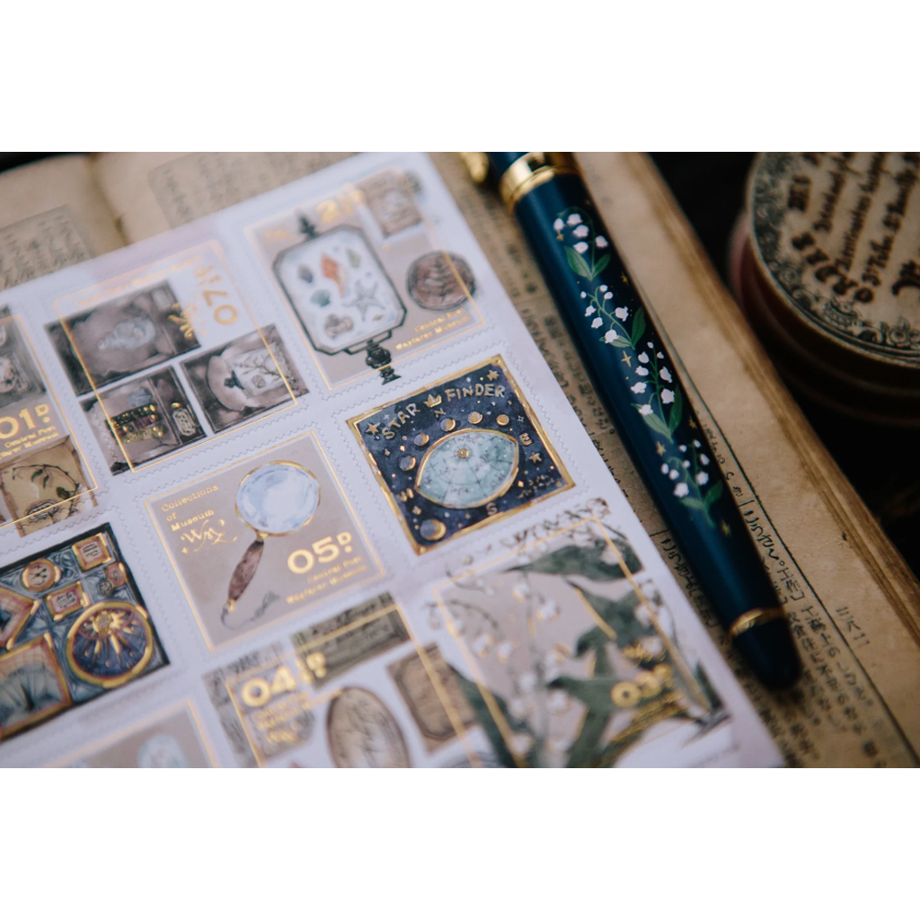 OURS Central Post Stickers Pack Collection Of Museum