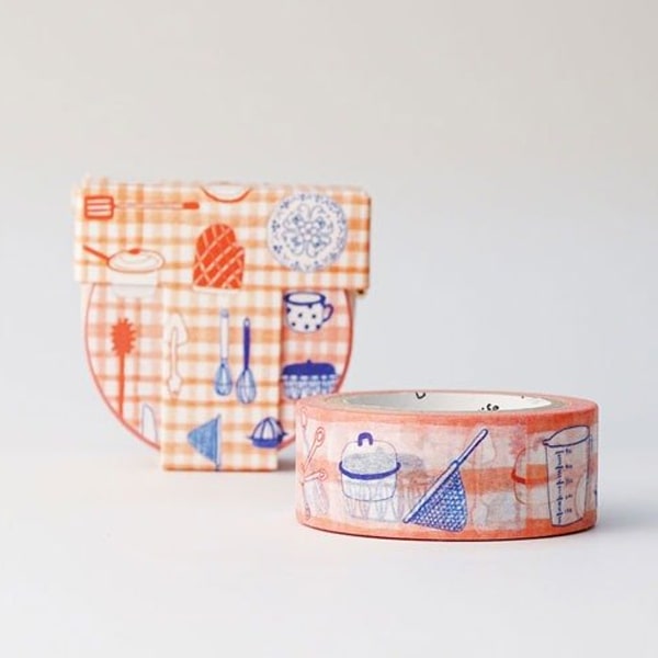 Tool Design Washi Tape - Cooking Set