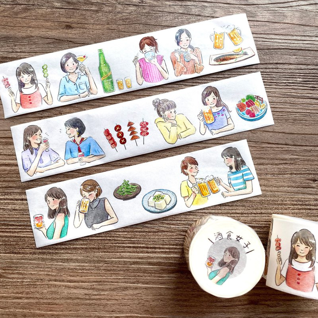 Point Chen Drinking Girls Washi Sampler