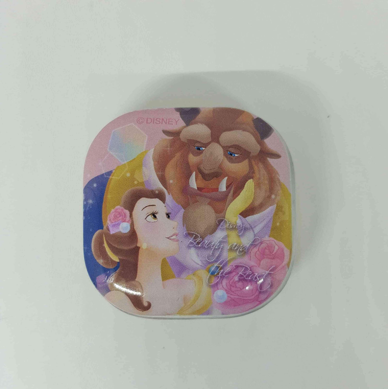Disney Tin Case Sticker Beauty and The Beast