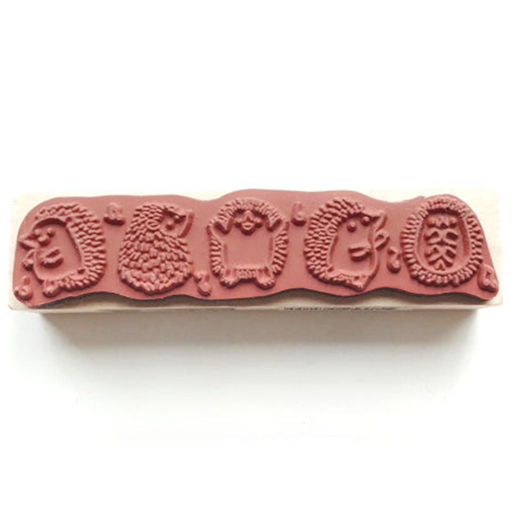 Micia Rubber Stamp - Hedgehogs